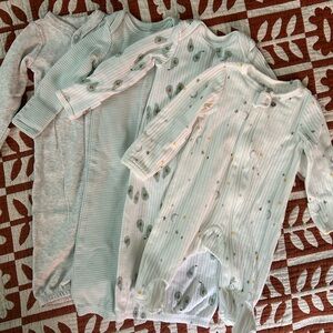 Carters Newborn Onesie Sleeper Gowns Bundle NB